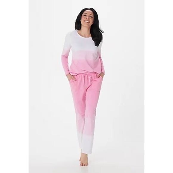 NWOT Seed to Style Organic Cotton Ombré 2-Piece Loungewear Set size M - Picture 1 of 12